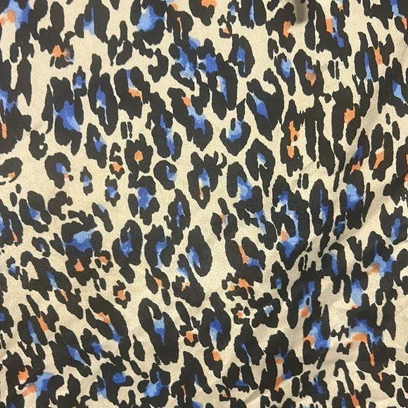 Reckless Hearts Leopard Print Blouse - Picture 2 of 5